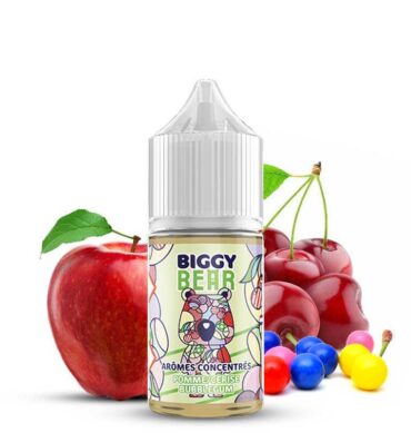 biggy bear pomme cerise bubble gum