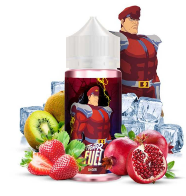 Shigeri 100ml – Fighter Fuel | Fraise Kiwi Grenade & Fraîcheur