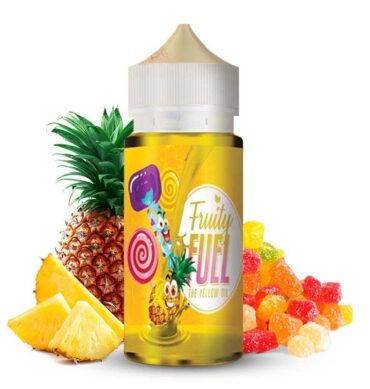 The Yellow Oil 100ml – Fruity Fuel | Ananas & Bonbons Fruités
