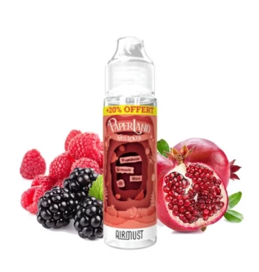 Red Lover 60ml – Paperland by Airmust | Fruits Rouges & Grenade
