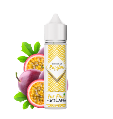 PUR FRUIT Fruit de la Passion 50ml – Solana | E-liquide exotique acidulé 0mg