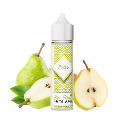 PUR FRUIT Poire 50ml – Solana | E-liquide fruité doux 0mg