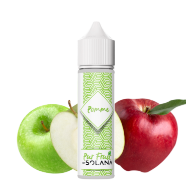PUR FRUIT Pomme 50ml – Solana | E-liquide fruité croquant 0mg