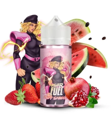 Lady Shigeri 100ml – Fighter Fuel | Fraise Pastèque Grenade Frais