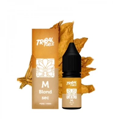 M Blond Sec 10ml – Tribal Force | E-liquide tabac blond sec réaliste