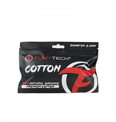 Coton Premium 100% Naturel Organique 2.5mm - Fumytech