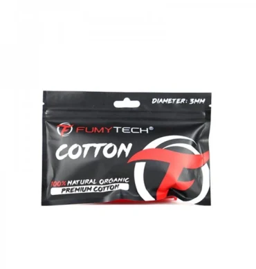 Coton Premium 100% Naturel Organique 3mm - Fumytech