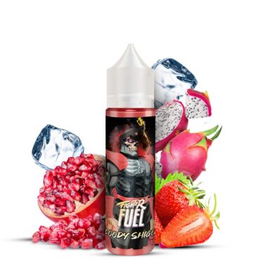E-liquide Bloody Shigeri 50ml Fighter Fuel grenade fruit du dragon fraise frais