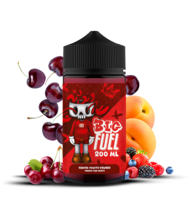 Cerise Fruits Rouges Abricot 200ml 0mg BIG FUEL – Maison Fuel