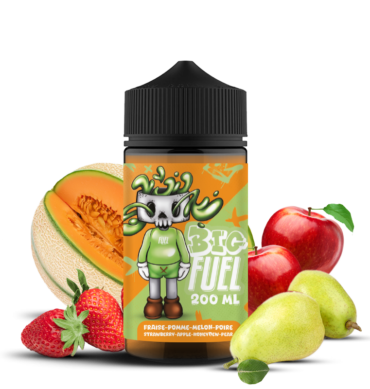 Fraise Pomme Melon Poire 200ml 0mg BIG FUEL – Maison Fuel