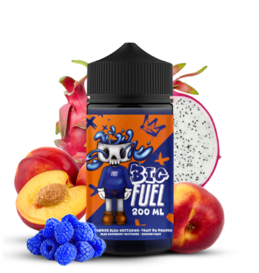 Framboise Bleue Nectarine Fruit du Dragon 200ml 0mg BIG FUEL – Maison Fuel