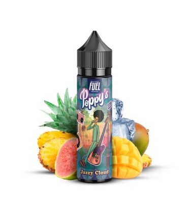 E-liquide Jazzy Cloud 50ml Poppy's Maison Fuel mangue ananas goyave frais