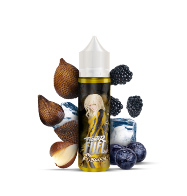 E-liquide Kobura 50ml Fighter Fuel fruit du serpent mûre myrtille frais