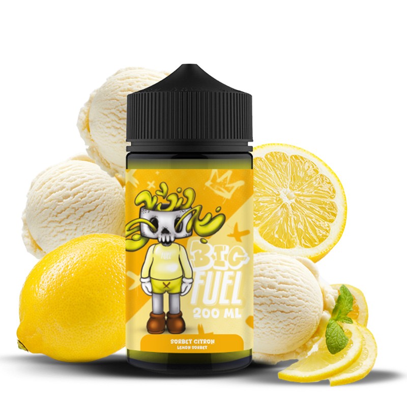 Sorbet Citron 200ml 0mg BIG FUEL – Maison Fuel