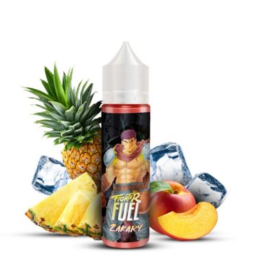 E-liquide Zakary 50ml Fighter Fuel ananas pêche frais
