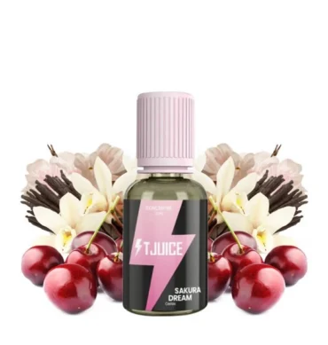 Concentré Sakura Dream 30ml T-Juice cerise vanille sakura