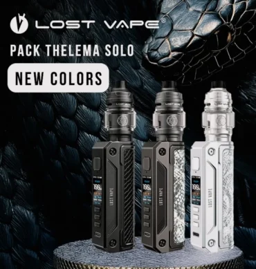 Pack Thelema Solo Lost Vape new colors