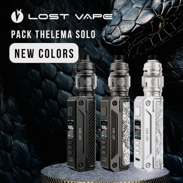 Pack Thelema Solo Lost Vape new colors