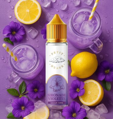 e-liquide Sironade Violette 50ml Petit Nuage violette