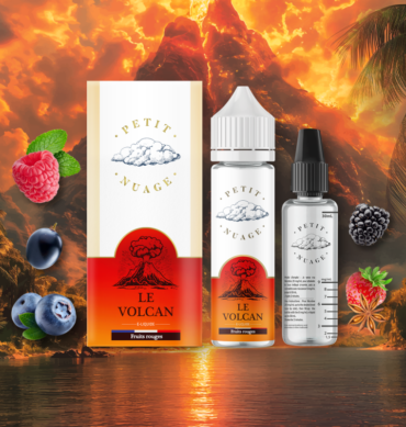 e-liquide Volcan Rouge 60ml Petit Nuage