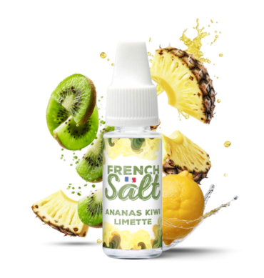e liquide ananas kiwi limette french salt