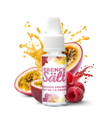 e liquide grenadine framboise passion french salt