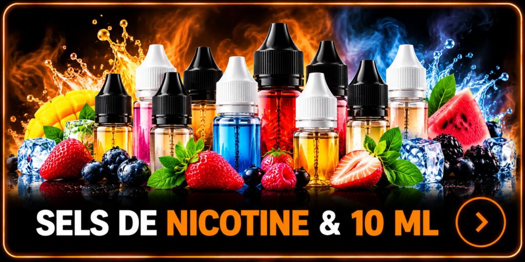 Sels de nicotine & 10 ml