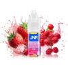 E-liquide JNR Nic Salts Strawberry Raspberry Ice 10 ml 20 mg saveur fraise framboise glacée