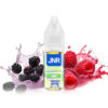 E-liquide JNR Nic Salts Blackberry Red Raspberry 10 ml 20 mg saveur mûre et framboise rouge