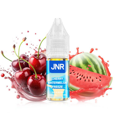E-liquide JNR Nic Salts Cherry Watermelon Freeze 10 ml 20 mg saveur cerise pastèque glacée