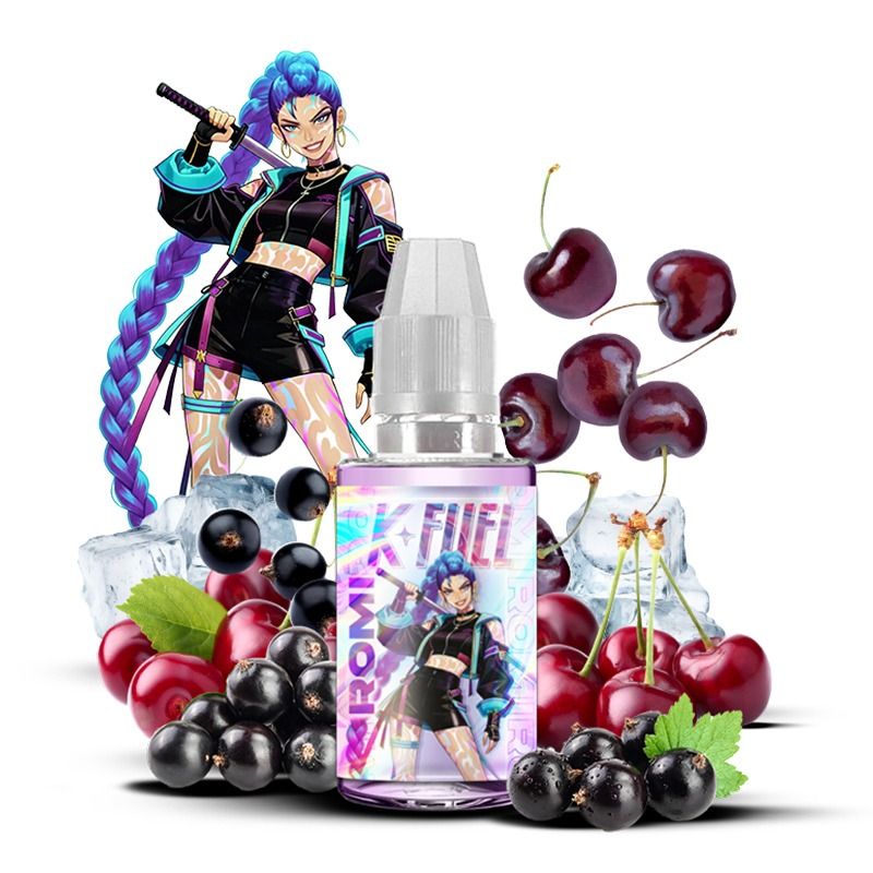 Concentré Romi 30ml K-Fuel Maison Fuel saveur cassis cerise frais